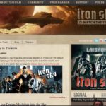 Screenshot Startseite Iron Sky