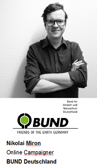 Nikolai Miron, Online Campaigner bei BUND Deutschland